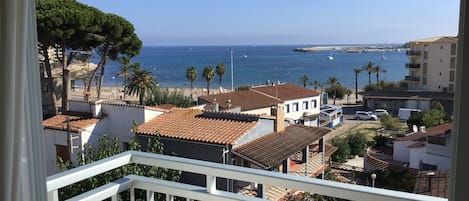 Vue de l’appartement, baie de Rosas