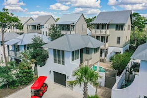 Golf Cart and Home