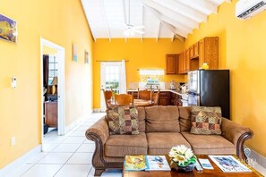 Nice breezy high ceilings and open space for together time