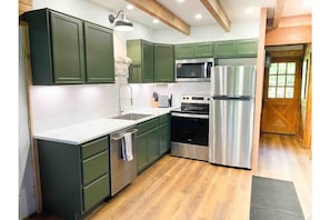 Fully Stocked and renovated Kitchen