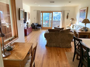 The Main Room viewed from the kitchen.