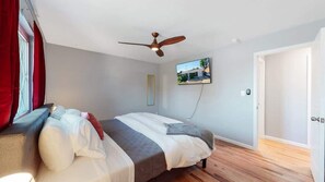 Fan on the ceiling to keep you cool