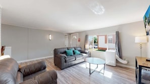 Modern Living Room with pull-out sofa
