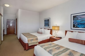 Happiness is curling up in a comfy bed after a long trip