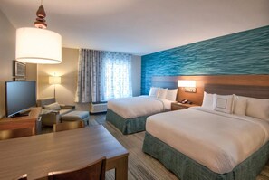 Unit with 1 King size bed and sofa bed