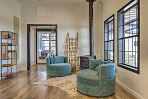 Living Room | Wood-Burning Stove