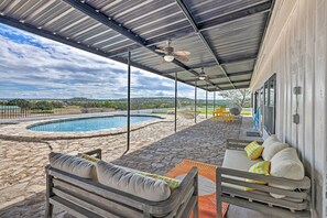 Covered Patio | Private Pool