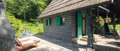 Outside of holiday home