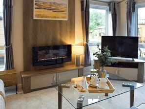 Living area | Riverside Lodge, Perthshire