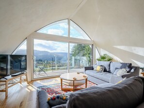 Living area | Jack Strawbale House - Strawbale Collection, Strontian, near Fort William