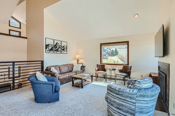 Living Room with Plenty of Natural Light