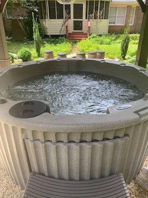 Backyard Jetted Tub
