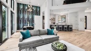 The open floor layout is perfect for entertaining!