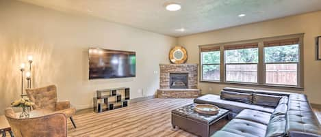 Boise Vacation Rental | 4BR | 3BA | 2,587 Sq Ft | Stairs Required for Bedrooms