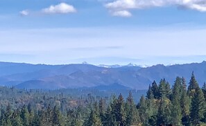 One-of-a-Kind View from the Deck: Yosemite Domes/Peaks and Mammoth Mountain!