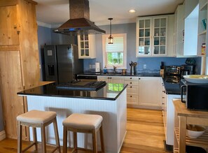 updated kitchen with brand-new appliances