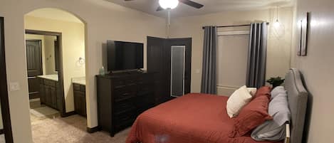 King bed - master suite