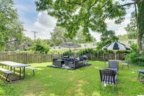 Private Backyard | Fire Pit | Above-Ground Pool