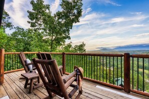 The 2nd floor private deck will be your favorite place with endless views