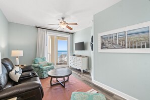 Living Area with Balcony