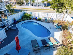 Large Private Pool Fenced In with Propane Gas Grill Ready for the Catch of the Day!!