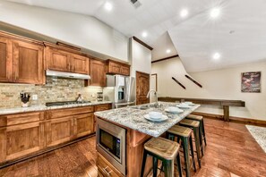 The cook in your crew will love this spacious kitchen!