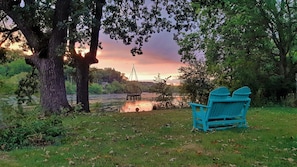 The Big Bend of the Fox River right in the backyard