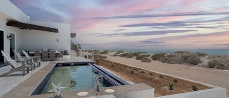 Sunsets across Cholla Bay are some the the worlds most spectacular.