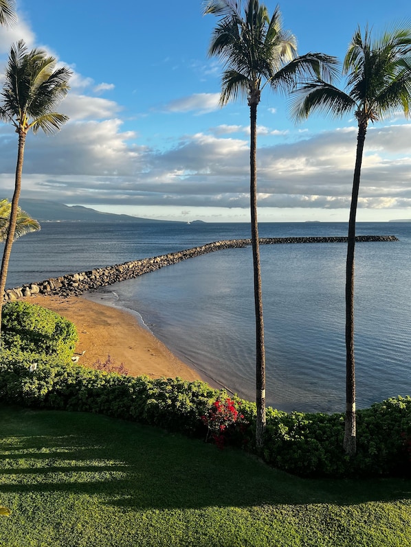 View from the private lanai in the condo.