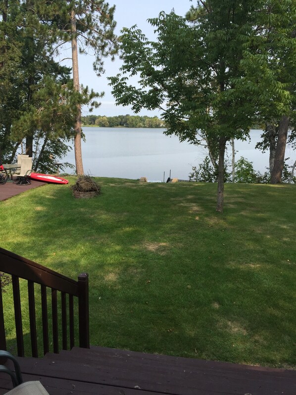 Lakeview from the back deck