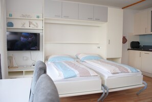 Raum mit Doppelbett