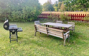 outside