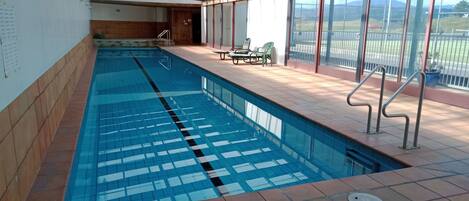 Heated indoor pool