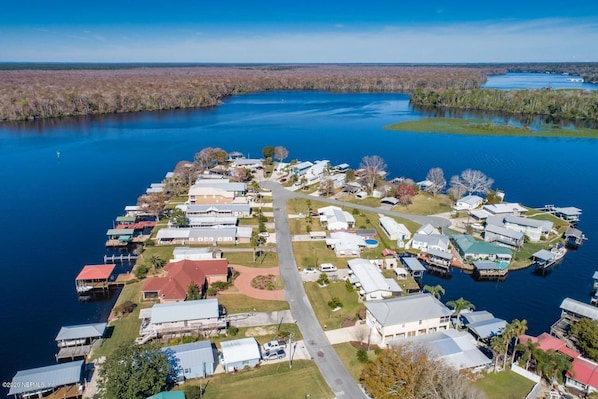 Sportsman Harbor Neighborhood- We are located Channel Marker #45