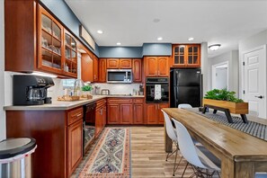 Completely stocked Kitchen with everything you would ever need