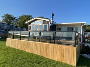 Cottage from the waterfront side. 