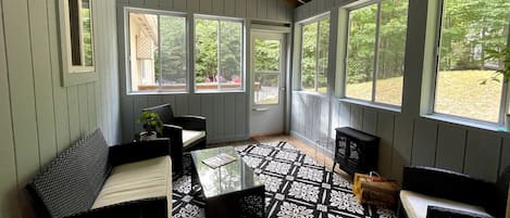 Enclosed Porch.