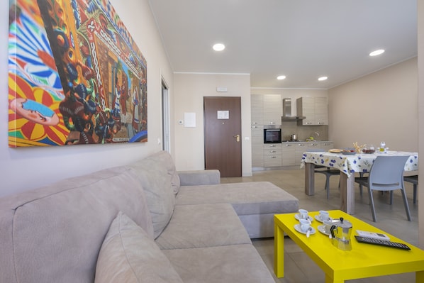 Living and dining room