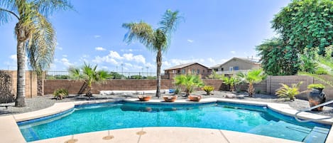 Surprise Vacation Rental | 5BR | 2.5BA | 2,851 Sq Ft | 1 Step Required