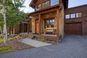 Exterior views- Front porch of town home