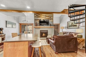 Living Room and Breakfast Bar