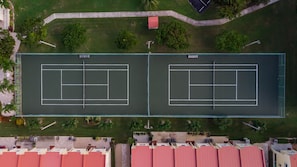 tennis courts