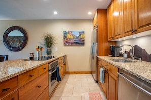 Completely remodeled kitchen