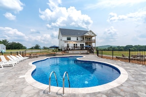 Solar Heated Pool