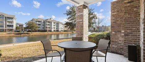 Patio with Lakeside View.