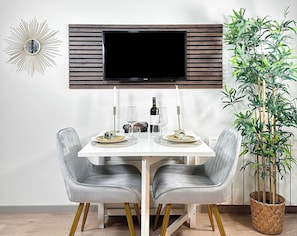 Dining table for romantic dinners