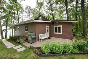 Front Patio with Weber gas grill - Exterior