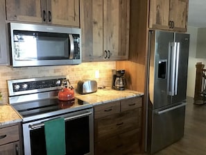 New stainless appliances
