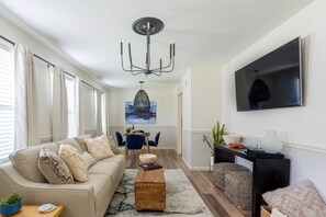 Living & dining areas