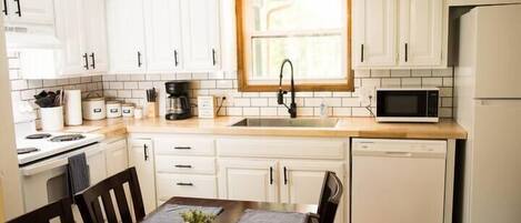 Beautiful farmhouse style kitchen.